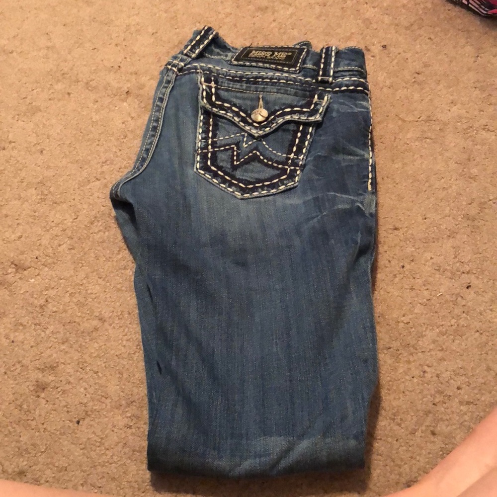 Miss Me Irene Boot blue jeans